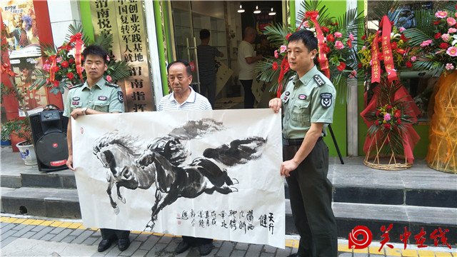 【关中在线】中国复转军人就业创业实践基地在渭南指挥部举行授牌仪式