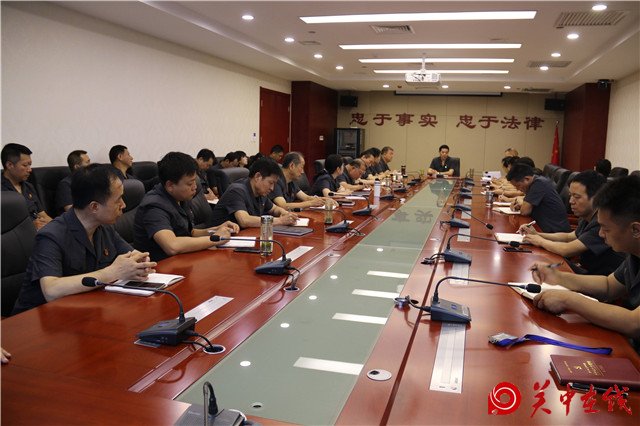 周至法院召开扫黑除恶专项斗争领导小组扩大会议