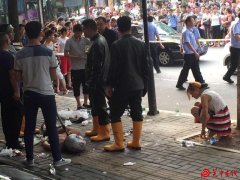 湖南常德患艾滋病嫌犯拒捕咬伤民警