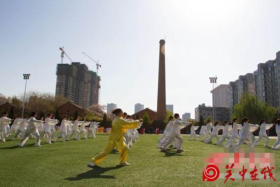 渭南高新区第五届中小学生田径运动会开幕