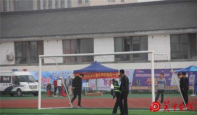 蒲城县第四届干部职工运动会在卤阳湖开幕（高清组图）