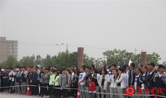 蒲城县第四届干部职工运动会在卤阳湖开幕（高清组图）