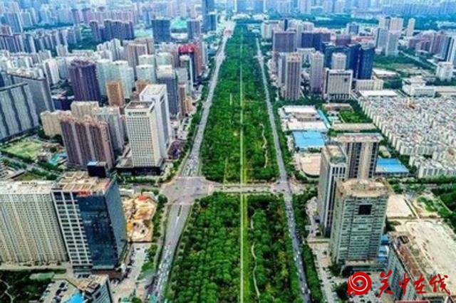 西安大城风范！中国最宽的城市道路西安唐延路