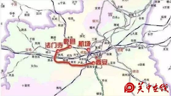 今天陕西这四条城际铁路同时开工 西安到韩城未来只要40分钟