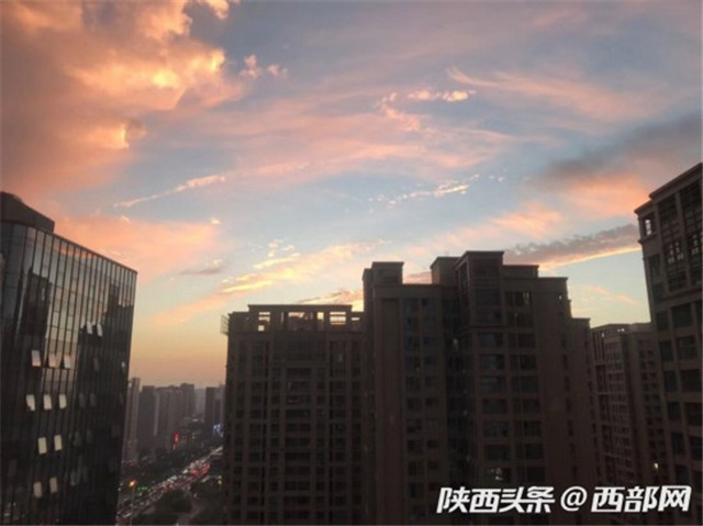 【关中在线】西安秋雨初晴 朱雀桥边夕阳斜