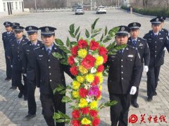 延安黄陵铁警开展红色祭扫缅怀革命先烈活动