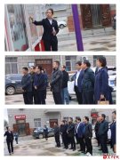渭南市应急管理局陈峰局长一行莅临槐衙社区参观学习
