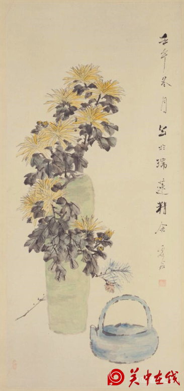出世和尚入世画家:虚谷