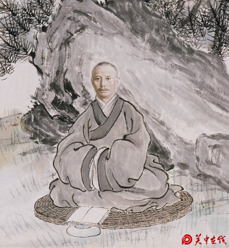 出世和尚入世画家:虚谷