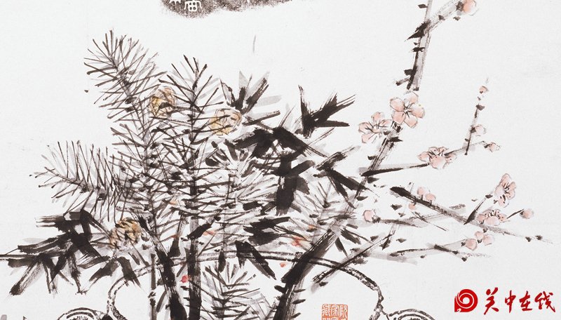 出世和尚入世画家:虚谷