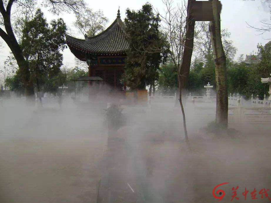 <strong>关中八景——草堂烟雾</strong>